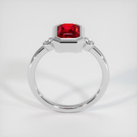 2.01 Ct. Ruby Ring, 14K White Gold 3