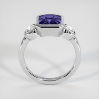 3.06 Ct. Sapphire Ring, 14K White Gold 3