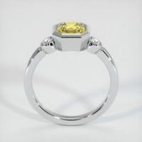 1.36 Ct. Yellow Sapphire Ring, 14K White Gold 3