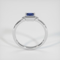 0.50 Ct. Sapphire Ring, 18K White Gold 3