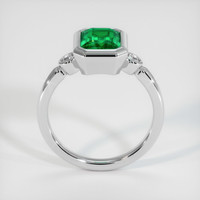 1.90 Ct. Emerald Ring, 18K White Gold 3