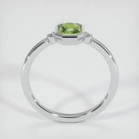 0.69 Ct. Sapphire Ring, 18K White Gold 3