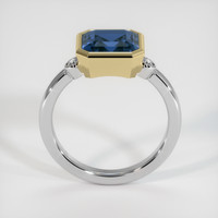 2.94 Ct. Gemstone Ring, 14K White & Yellow 3