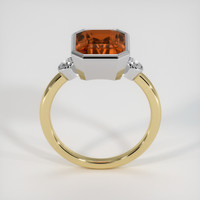 4.55 Ct. Gemstone Ring, 14K White & Yellow 3