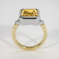 4.87 Ct. Gemstone Ring, 14K White & Yellow 3