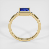 1.33 Ct. Blue Sapphire Ring, 10K Yellow Gold 3