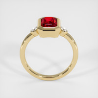 2.01 Ct. Ruby Ring, 10K Yellow Gold 3
