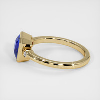 2.01 Ct. Sapphire Ring, 14K Yellow Gold 4