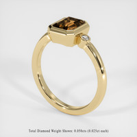 1.57 Ct. Gemstone Ring, 14K Yellow Gold 2