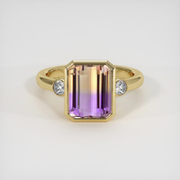 3.41 Ct. Gemstone Ring, 14K Yellow Gold 1