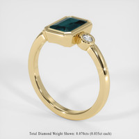 1.08 Ct. Gemstone Ring, 14K Yellow Gold 2