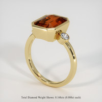 4.55 Ct. Gemstone Ring, 14K Yellow Gold 2