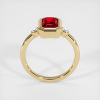 2.01 Ct. Ruby Ring, 14K Yellow Gold 3