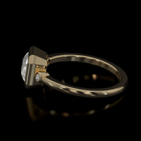 1.62 Ct. Sapphire Ring, 14K Yellow Gold 4