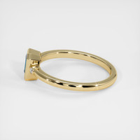 0.53 Ct. Sapphire Ring, 14K Yellow Gold 4