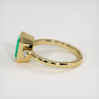 1.92 Ct. Emerald Ring, 18K Yellow Gold 4