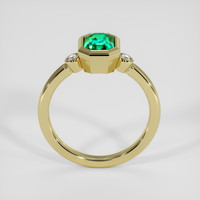 1.19 Ct. Emerald Ring, 18K Yellow Gold 3