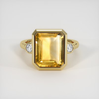 4.87 Ct. Gemstone Ring, 18K Yellow Gold 1