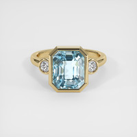 5.65 Ct. Gemstone Ring, 18K Yellow Gold 1