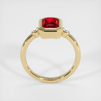 2.01 Ct. Ruby Ring, 18K Yellow Gold 3