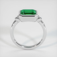 2.47 Ct. Emerald Ring, Platinum 950 3