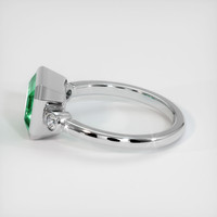 2.47 Ct. Emerald Ring, Platinum 950 4