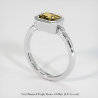 1.77 Ct. Gemstone Ring, Platinum 950 2