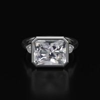 4.74 Ct. Gemstone Ring, Platinum 950 1