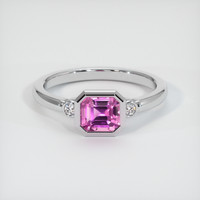 1.22 Ct. Sapphire Ring, Platinum 950 1