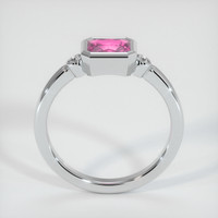 1.23 Ct. Pink Sapphire Ring, Platinum 950 3