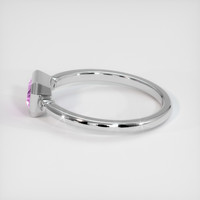 0.70 Ct. Sapphire Ring, Platinum 950 4