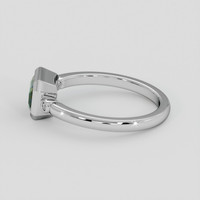 1.24 Ct. Bi Color Sapphire Ring, Platinum 950 4