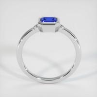 0.99 Ct. Blue Sapphire Ring, Platinum 950 3