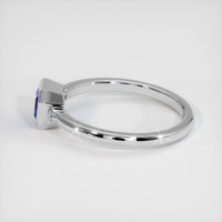 0.99 Ct. Blue Sapphire Ring, Platinum 950 4