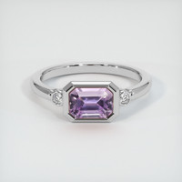 1.31 Ct. Sapphire Ring, Platinum 950 1