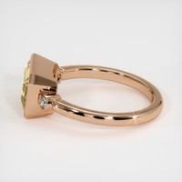 2.94 Ct. Gemstone Ring, 14K Rose Gold 4