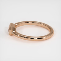 0.61 Ct. Sapphire Ring, 14K Rose Gold 4