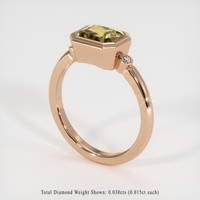 1.77 Ct. Gemstone Ring, 18K Rose Gold 2