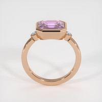 3.24 Ct. Sapphire Ring, 18K Rose Gold 3