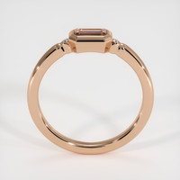 0.61 Ct. Sapphire Ring, 18K Rose Gold 3