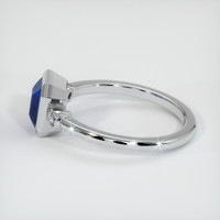 1.57 Ct. Sapphire Ring, 14K White Gold 4