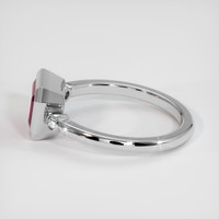 1.62 Ct. Ruby Ring, 14K White Gold 4