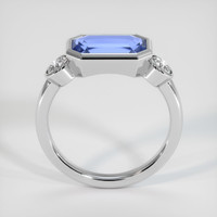 2.30 Ct. Bi Color Sapphire Ring, 18K White Gold 3