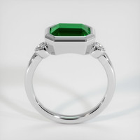 1.93 Ct. Emerald Ring, 18K White Gold 3