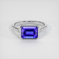 2.75 Ct. Gemstone Ring, 18K White Gold 1