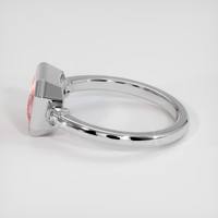 1.68 Ct. Sapphire Ring, 18K White Gold 4