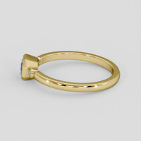 0.80 Ct. Purple Sapphire Ring, 10K Yellow Gold 4