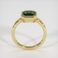 4.06 Ct. Bi Color Sapphire Ring, 14K Yellow Gold 3