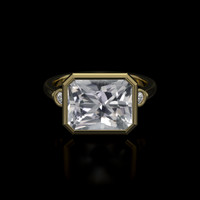 4.74 Ct. Gemstone Ring, 14K Yellow Gold 1