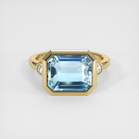 5.04 Ct. Gemstone Ring, 14K Yellow Gold 1